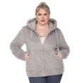 thumbnail image 1 of White Mark Women's Hooded Sherpa Jacket, 1 of 6