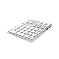 thumbnail image 1 of Xingzhi Wireless Keyboard Small Receiver Strong Stability Pocket Keypad Laptop Silver White pro version, 1 of 6