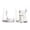 White, variant on Hearth & Gear Canvas Holder Art Art Roller Fixed Scroll Roll Bracket Scroll Ring Storage Bar Cleaners Friend Vinegar Cleaning Hat Holder for Travel Stainless Steel Spray The Stuff Multipurpose Whoosh