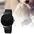 thumbnail image 1 of WIFKLSIIPG Fashion Mesh Belt Watch Men's Watch Colorful Scale Men's Watch Business Quartz Watch Mesh Belt, 1 of 7