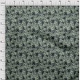 thumbnail image 4 of oneOone Rayon Dusty Green Fabric Abstract Floral Craft Projects Decor Fabric Printed By The Yard 56 Inch Wide, 4 of 5
