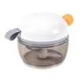 thumbnail image 1 of Wweixi Mini Garlic Chopper Grinder Adsorption Machine Crusher Manual Portable Stainless Steel Masher Ginger Vegetable Blender white, 1 of 6