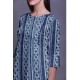 thumbnail image 2 of Bimba Kurtis Droits pour Femmes Longue Robe Kurti Imprimée Haut Indien à Manches 3/4, 2 of 6
