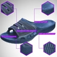 thumbnail image 3 of Roxoni Men's Open Toe Slip On Slide Slippers; Very Lightweight with Foam Upper-Great for Beach and Pool, 3 of 40
