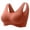 Red, variant on zanvin Bras for Women Women Wireless Large Size Pull Together Bra Comfortable Underwear, Gift for Her