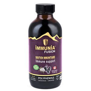 Immunia Fusion – Immune Support System for Adults and Kids. Elderberry and Elderflower Supplement with Antioxidant Fruits. No Sugar Added.