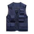 thumbnail image 3 of Birdeem Mens Work Clothes Jacket Solid Color Stand Collar Multiple Pockets Outdoor Sports Photography Leisure Coat, 3 of 8