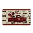 thumbnail image 4 of Viflosae Valentine's Day Table Runner Kitchen Dining Table Decoration For Indoor Home Party Valentine's Day Rectangle Tablecloth Heart Fabric Table Cloth Washable, 4 of 9