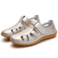 thumbnail image 2 of Kcodviy Chaussures pour Femmes Sandales Compensées Espadrilles Plates Souples pour Femmes Sandales à Semelle Sandales de Marche pour Femmes Sandales Décontractées Rétro, 2 of 3
