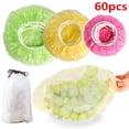 thumbnail image 1 of Couvercles de Rangement Alimentaires Élastiques Réutilisables Universels pour Cuisine, Contenants Alimentaires en Verre avec Couvercles, Contenants de Rangement pour Aliments pour Réfrigérateur, Contenant à Raisins pour Réfrigérateur, Contenants pour Vinaigrette, Contenants Hermétiques à l'Air pour Odeur, 1 of 1
