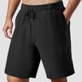 thumbnail image 2 of Ramiter Short de Course pour Homme Off Duty Super Doux Short de Détente Noir,3TG, 2 of 7