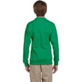 thumbnail image 3 of Hanes ComfortBlend EcoSmart Chandail à Col Rond pour Garçon, m, Vert Kelly, 3 of 4