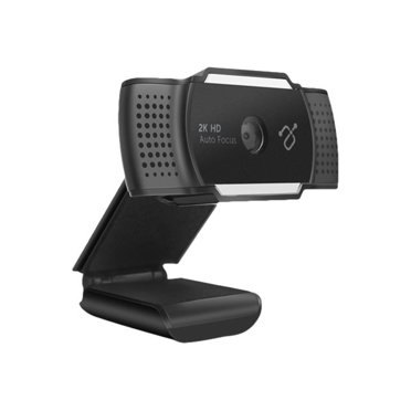 Aluratek LIVE Ultra 2K HD Caméra Web avec Mise au Point Automatique et Doubles Micros Stéréo à Réduction de Bruit, Noir
