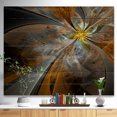 thumbnail image 2 of Design Art - Symmetrical Yellow Fractal Flower, 2 of 5
