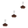 thumbnail image 3 of maskred Water Dispensers Keeping Reptiles Hydrated And Healthy Suitable For Small Brown 3Set, 3 of 6