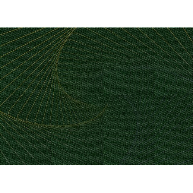 Ahgly Tapis Rectangulaire Lavable en Machine Intérieur Vert Émeraude Profond, 4 Pieds x 6 Pieds