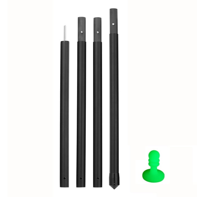 Carbon Fiber Tarp Poles Canopy Adjustable Rods Tent Tarps Replacement for Awning
