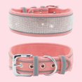 thumbnail image 1 of Puppy Cat Rhinestone Collars Pet Adjustable Reflective Collar For Medium And Large Dogs Pet Puppy Accessories, 1 of 5