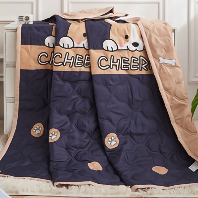 Air Conditioner Quilt Summer Air Conditioner Quilt Machine Washable Soft Breathable Portable Air Conditioner Blanket Summer Comforter