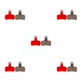 thumbnail image 2 of Baohd 1/2/3/5 10pair Lightweight Brake Pad For Wide Compatibility Durable Brake Pads JY-11H 5PCS, 2 of 6