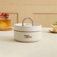 thumbnail image 2 of EIMELI Portable Insulated Lunch Container Set Stackable Stainless Steel Food Container with Thermal Bag Leakproof for School Work Picnic Travel Warm Food Storage Box, 2 of 9