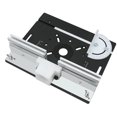 thumbnail image 4 of TFixol Adjustable Height Aluminum Alloy Router Table Set with Lifting Base, Insert Plate, Push Plate, and Angle Gauge - Black, 4-Piece Kit (240x200x5mm), 4 of 6