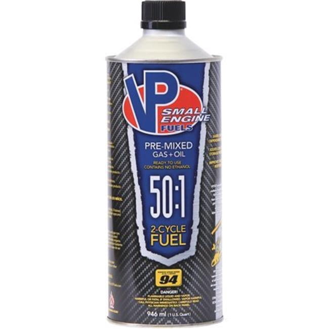 VP Racing Fuels VPR6238 2 Cycle 50-1 Sef Premixed Ethanol Small Engine Fuel, 1 qt. - Case of 8