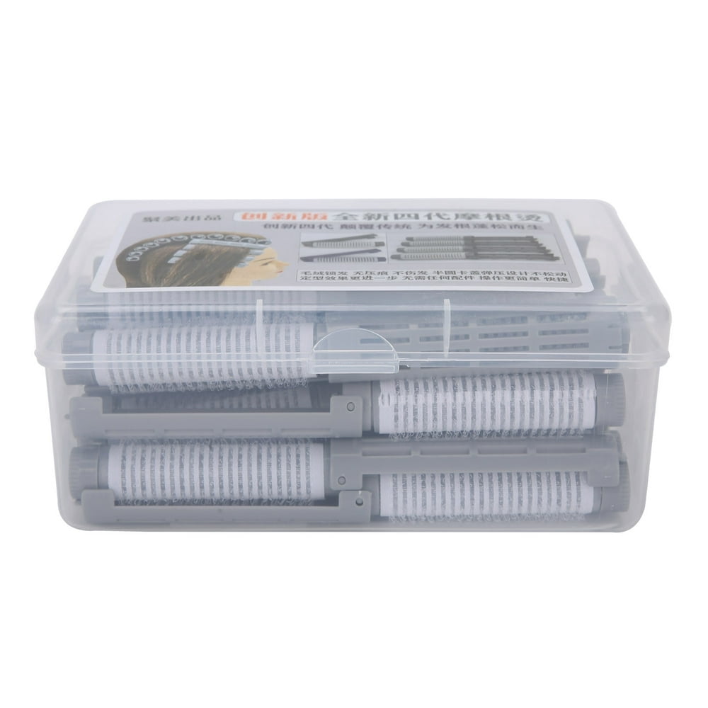 MesaSe Tiges Permanentes Outil de Coiffage 20 Pcs Tiges Permanentes Moelleuses Tige de Permanente Rouleau à Cheveux Boucleur Trousse d'Outils de Coiffure