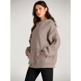 thumbnail image 3 of ORUYROP Womens Oversized Hoodies Fleece Sweatshirts Long Sleeve Sweaters Pullover Fall Clothes with Pocket, 3 of 7