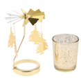 thumbnail image 3 of Abbracc Auto Rotating Tea Light Votive Candle Holder Home Decor_ Xmas Tree, 3 of 7