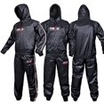 thumbnail image 1 of DEFY Heavy Duty Sweat Suit Sauna Exercise Gym Suit Fitness, Weight Loss, Anti-Rip, with Hood (Large), 1 of 5