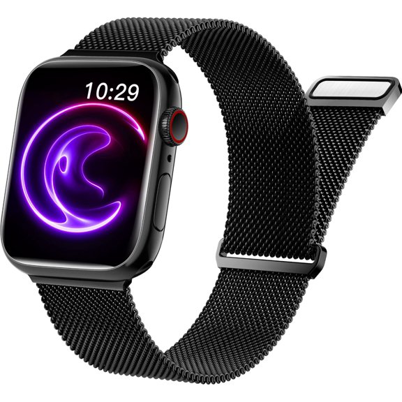 Yepband (1Pack/2Pack) Compatible with Apple Watch Band Metal 40mm 45mm 44mm 38mm 49mm 42mm 41mm for Women Men, Stainless Steel Milanese Loop Strap Wristbands for iWatch Series Ultra 8 7 SE 6 5 4 3 2 1