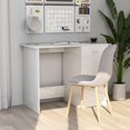 thumbnail image 1 of vidaXL Desk High Gloss White 100x50x76 cm Engineered Wood, 1 of 5