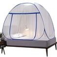 thumbnail image 1 of Moustiquaire Pop-Up pour Lit, Moustiquaire de Voyage Portable à Double Porte, 1 of 4