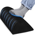 thumbnail image 1 of MesaSe Foot Rest for Under Desk at Work Office Desk Accessories with Memory Foam and Washable Removable Cover  Foot Stool for Office  Car  Home to Foot Support and Relax Ankles(Black)., 1 of 6