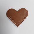 thumbnail image 1 of LSLJS Leather Bookmark Heart-Shaped Page, Bookmark, Heart-Shaped Page Corner , Cute Bookmarks Accessories for Women Present Reading Book Lovers, Bookmark, 1 of 1