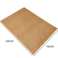 thumbnail image 3 of Indoor Outdoor Rugs,Outdoor Patio Rug Washable Indoor and Outdoor Rug and Windproof Brown Balcony Rug Kitchen Rug 16 X 24 Inch Border Design Camping Garden Patio Indoor Outdoor Rug, 3 of 9