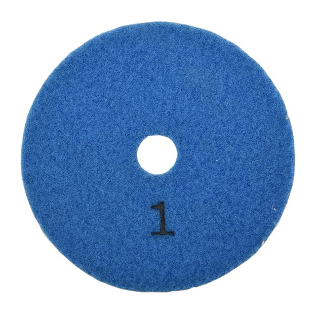 1Pc 4 Inch 100Mm Dry/Wet Diamond 3 Step Polishing Pads Granite Polishing Tool