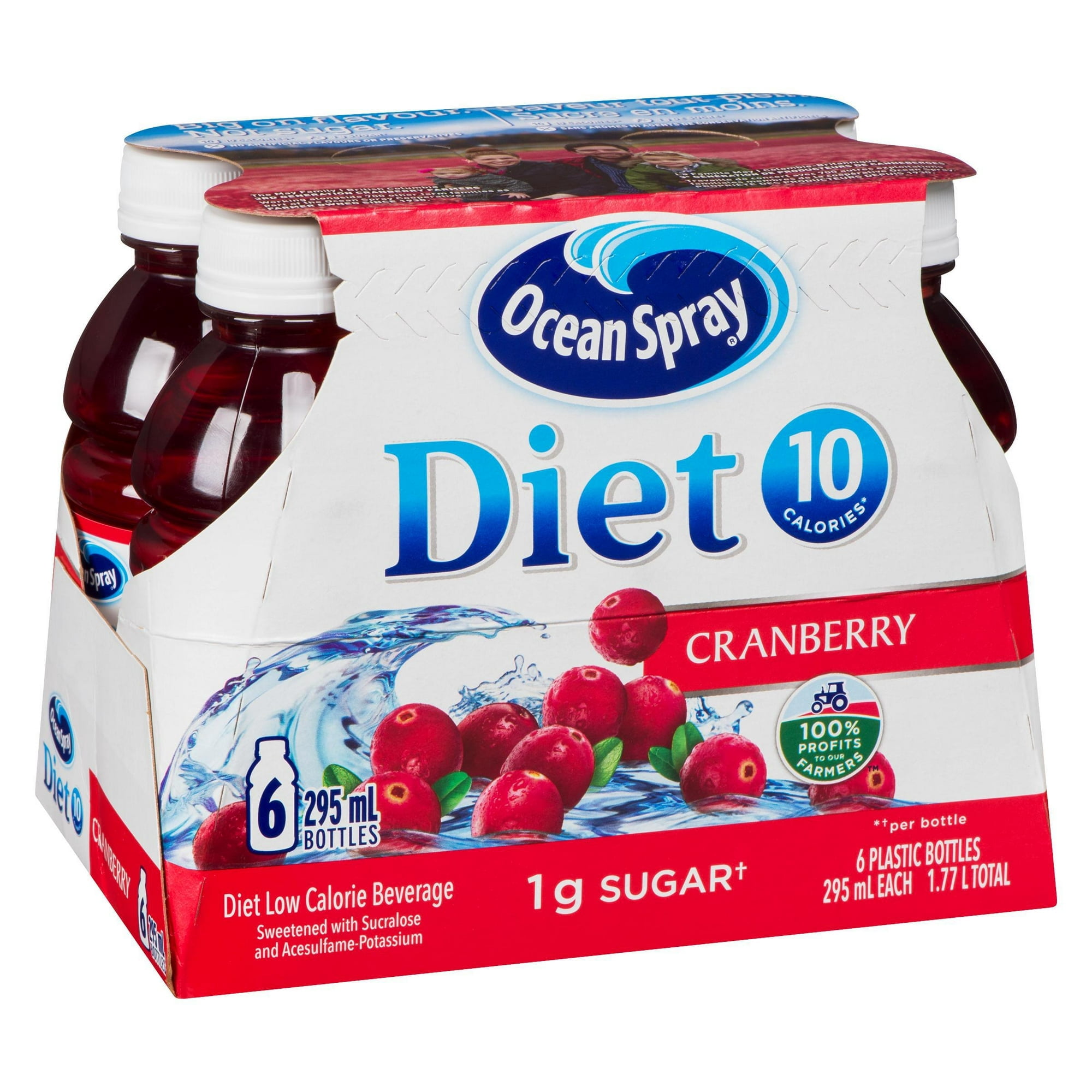 Ocean Spray Diet Low Calorie Cranberry 6x295ml