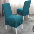 thumbnail image 1 of Jacquard Elastic Dining Chair Cover Universal Fit for Home Hotel Restaurant Furniture, 1 of 3