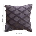 thumbnail image 3 of TACILIP Pillow Covers, Scandinavia-Style Fluff Long Striped Pillowcase Geometric Winter Cushion Cover Sofa Backrest Cover, 3 of 6