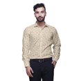 thumbnail image 1 of BESTMAN Chemises en Coton pour Hommes à Manches Longues Chemise Formelle Imprimée, 1 of 5