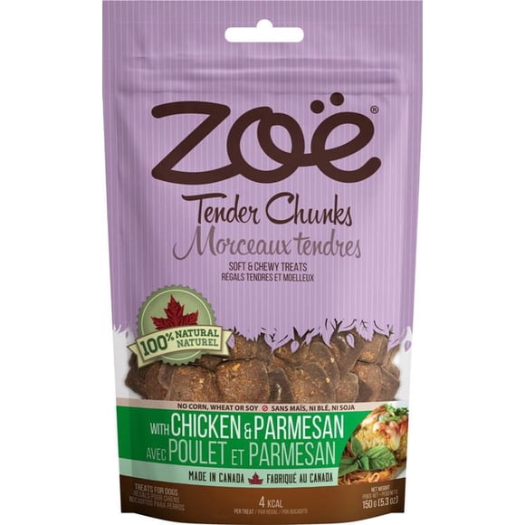 Zoe Morceaux tendres pour chiens poulet et parmesan