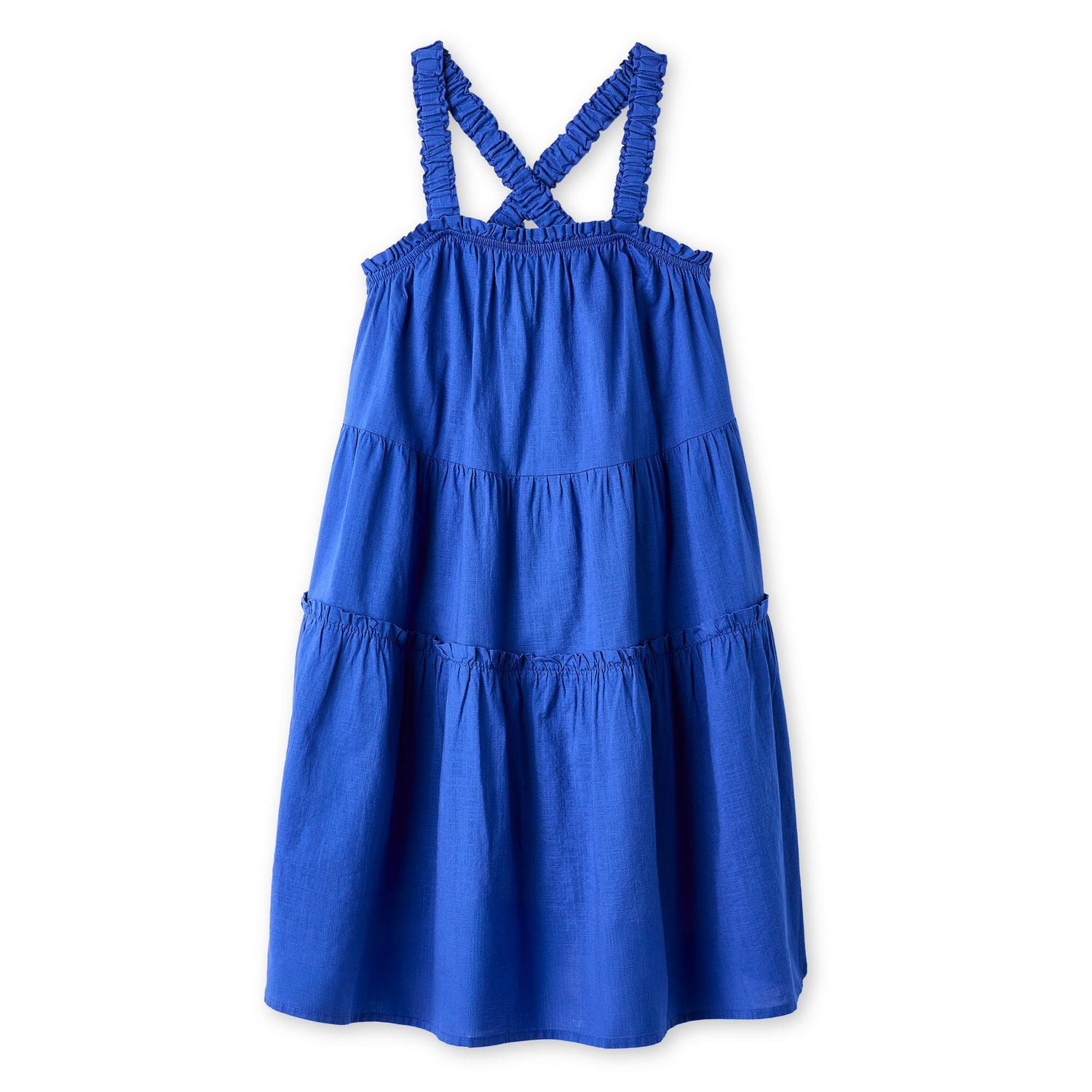Robe étagée à lanières George pour filles