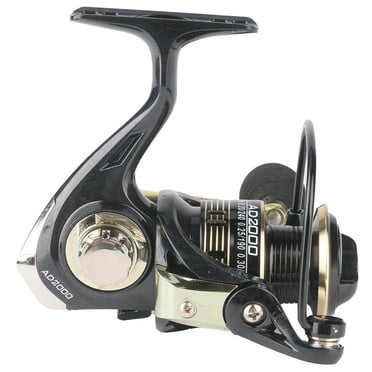 AD2000 Fishing Reel 5.2:1 Speed Ratio Fishing Reel Easy to Operate Lightweight Spinning Fishing Reel for Outdoor Fishing River