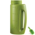 thumbnail image 2 of Hand Held Adjustable Watering Pot Fertilizing Sowing Bottle Salt Water Spreader Plastic Container Sprinkler for Farmland Lawn, 2 of 9