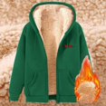 thumbnail image 4 of Chandails en Molleton à Capuche pour Femmes, Veste d'Hiver Douce avec Poches pour Sports Extérieurs Décontractés, 4 of 4