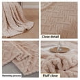 thumbnail image 4 of Summer Blankets and Throws,Throw Blankets for Couches and Sofas,Boho Throw Blanket,Throw Blankets for Outside,100X120cm Super Soft Warm Solid Warm Fleece Blanket Throw Rug Sofa Bedding, 4 of 9