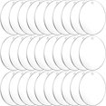 thumbnail image 1 of SMihono Kitchen Organizers and Storage 30 Pack 3 Inches Acrylic Keychain Blanks with Hole for DIY Key Chains Name Plate Kitchen Gadgets Must Have 2023, 1 of 5