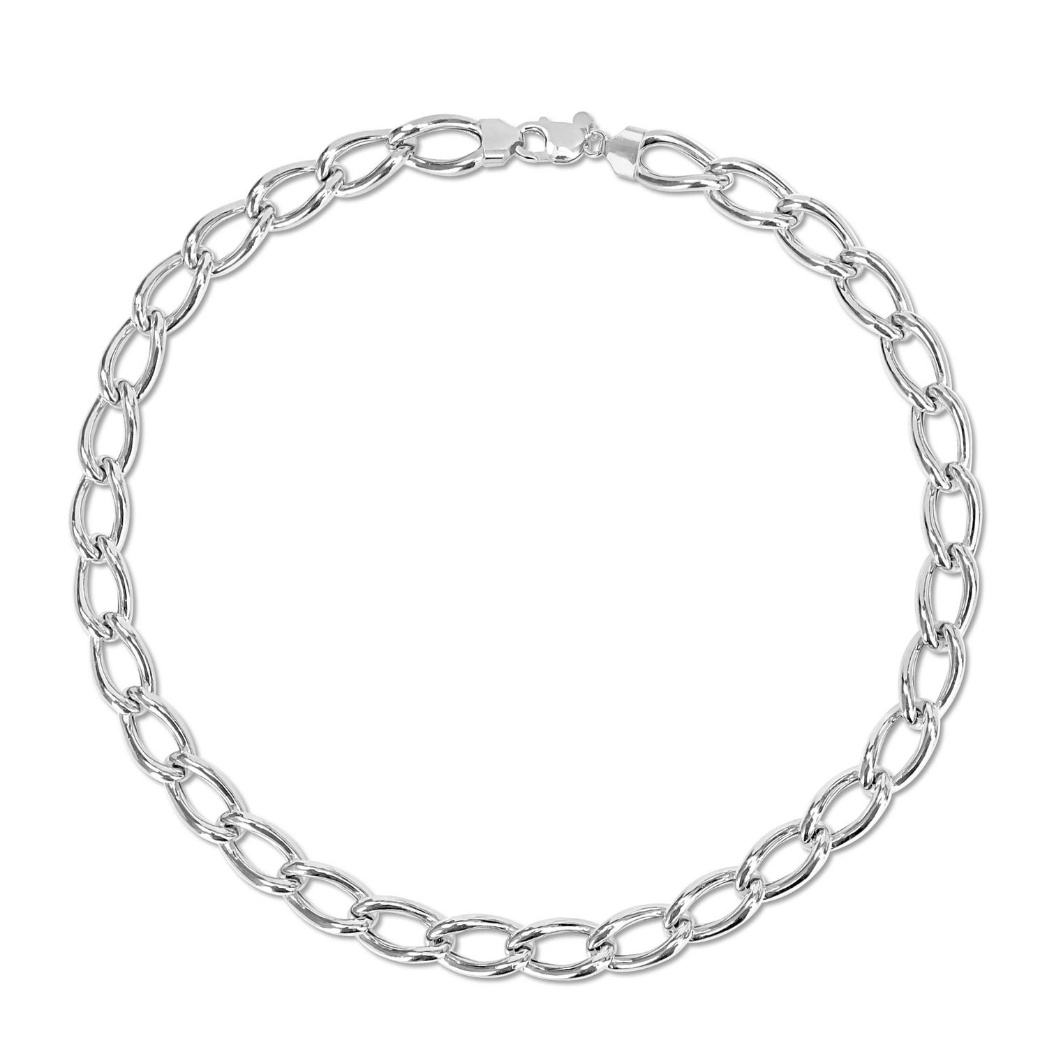 Collier à maillons de Miabella en argent sterling